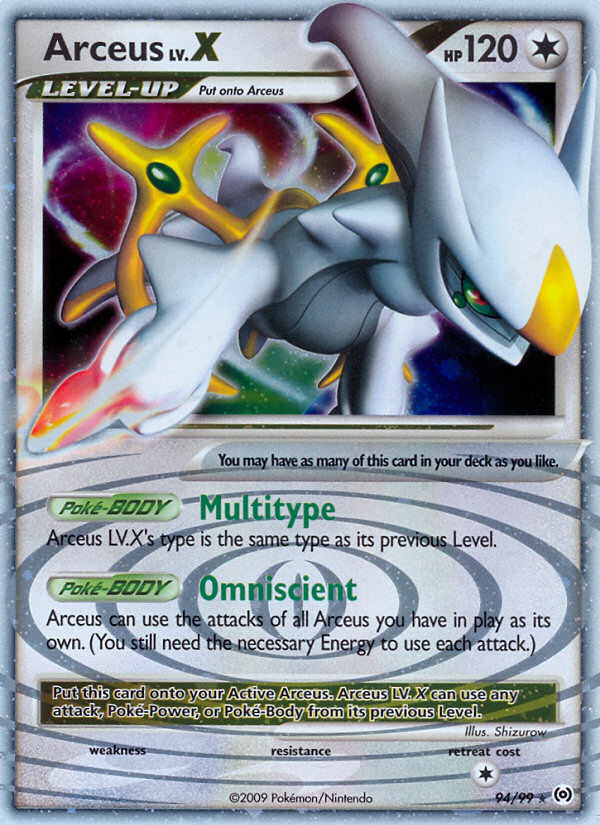 Arceus LV.X (94/99) [Platinum: Arceus] | Exor Games Bridgewater