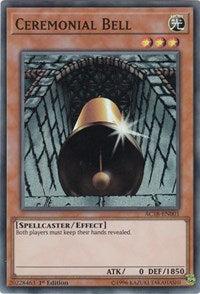 Ceremonial Bell [AC18-EN001] Super Rare | Exor Games Bridgewater