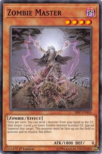 Zombie Master [SR07-EN010] Common | Exor Games Bridgewater