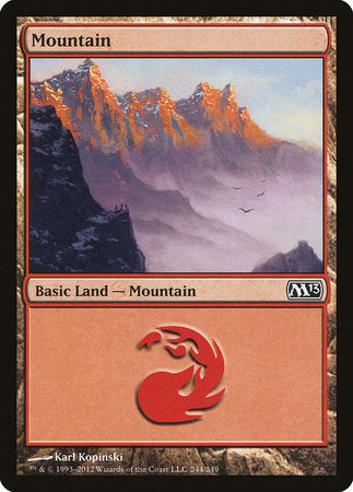 Mountain (244) [Magic 2013] | Exor Games Bridgewater