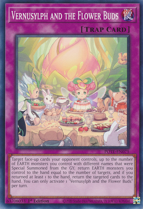 Vernusylph and the Flower Buds [POTE-EN075] Common | Exor Games Bridgewater
