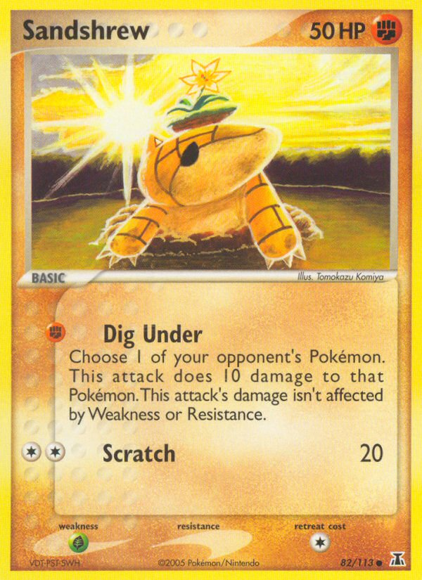 Sandshrew (82/113) [EX: Delta Species] | Exor Games Bridgewater