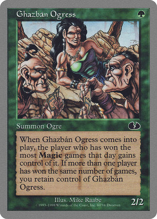 Ghazban Ogress [Unglued] | Exor Games Bridgewater