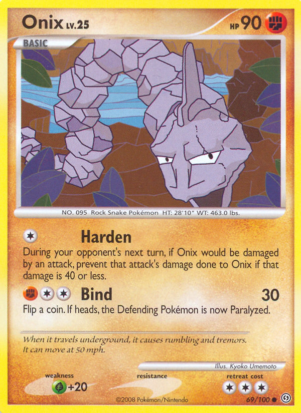 Onix (69/100) [Diamond & Pearl: Stormfront] | Exor Games Bridgewater