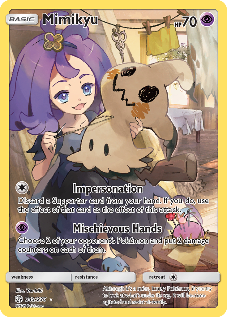 Mimikyu (245/236) [Sun & Moon: Cosmic Eclipse] | Exor Games Bridgewater