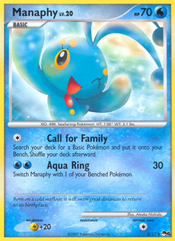 Manaphy (3/17) [POP Series 6] | Exor Games Bridgewater