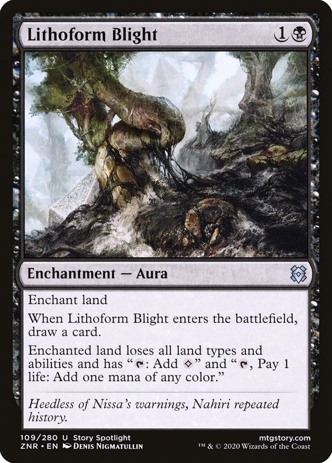 Lithoform Blight [Zendikar Rising] | Exor Games Bridgewater