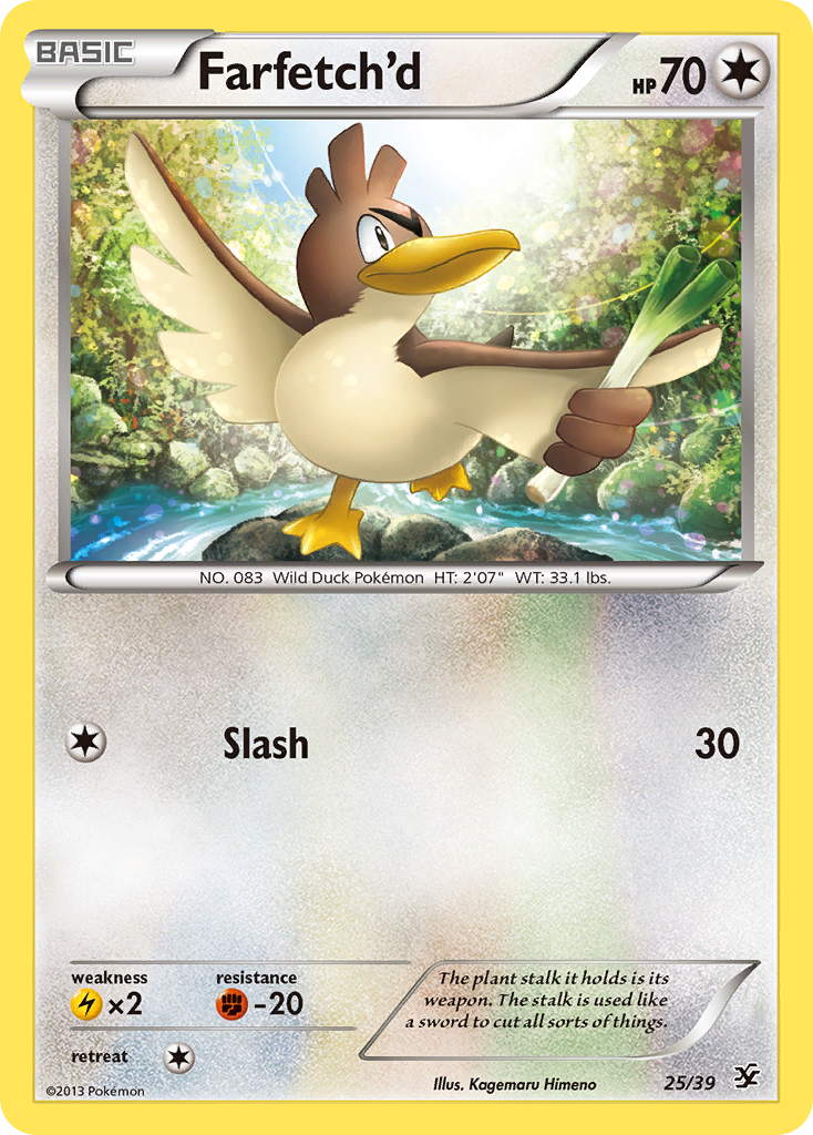 Farfetch'd (25/39) [XY: Kalos Starter Set] | Exor Games Bridgewater