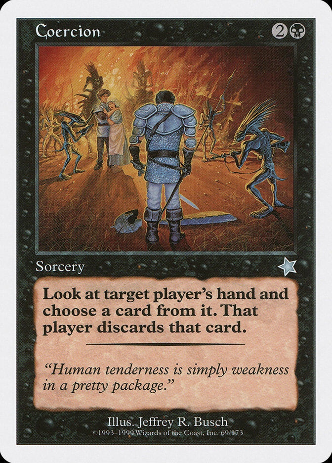 Coercion [Starter 1999] | Exor Games Bridgewater