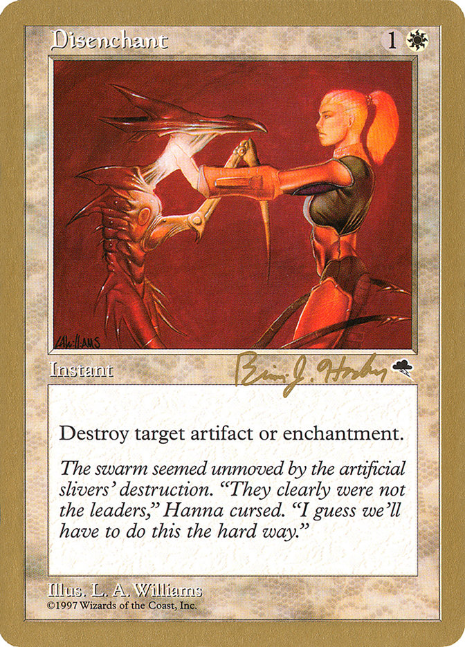 Disenchant (Brian Hacker) [World Championship Decks 1998] | Exor Games Bridgewater
