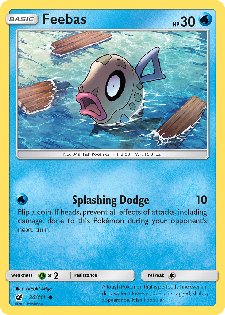 Feebas (26/111) [Sun & Moon: Crimson Invasion] | Exor Games Bridgewater