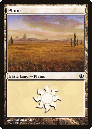 Plains (230) [Theros] | Exor Games Bridgewater