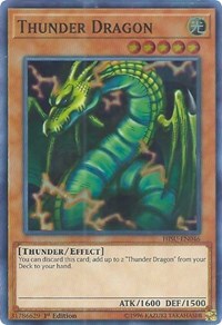 Thunder Dragon [HISU-EN046] Super Rare | Exor Games Bridgewater