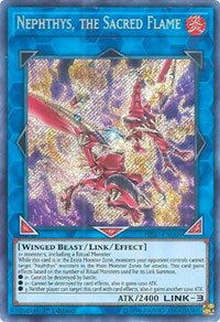 Nephthys, the Sacred Flame [HISU-EN008] Secret Rare | Exor Games Bridgewater