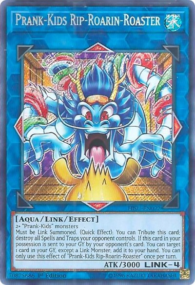 Prank-Kids Rip-Roarin-Roaster [HISU-EN022] Secret Rare | Exor Games Bridgewater