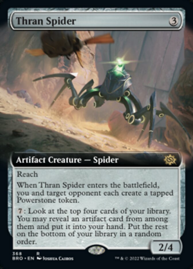 Thran Spider (Extended Art) [The Brothers' War] | Exor Games Bridgewater