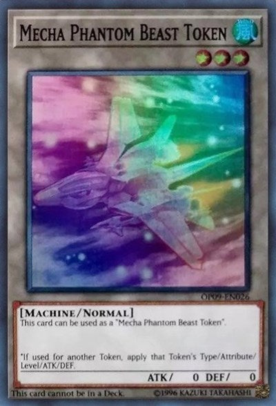 Mecha Phantom Beast Token (C) - "Megaraptor" [OP09-EN026] Super Rare | Exor Games Bridgewater