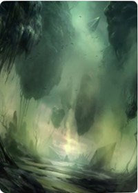 Swamp 1 Art Card [Zendikar Rising Art Series] | Exor Games Bridgewater