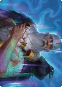 Alrund, God of the Cosmos Art Card [Kaldheim: Art Series] | Exor Games Bridgewater