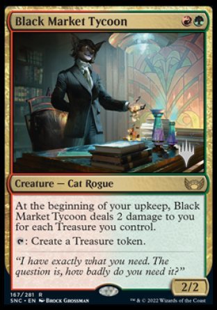 Black Market Tycoon (Promo Pack) [Streets of New Capenna Promos] | Exor Games Bridgewater