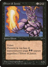 Junun Efreet (Italian) - "Efreet di Junun" [Renaissance] | Exor Games Bridgewater