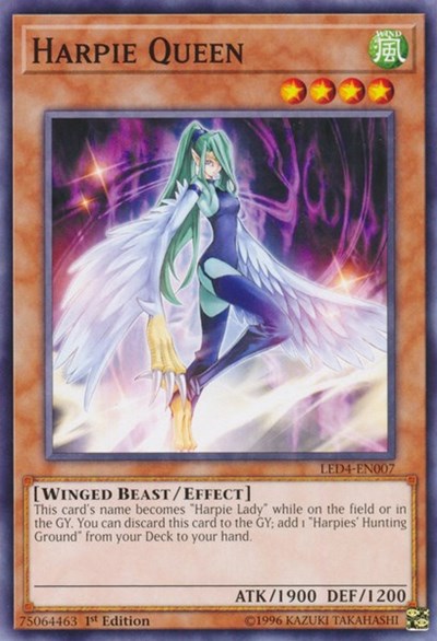 Harpie Queen [LED4-EN007] Common | Exor Games Bridgewater