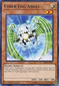 Cyber Egg Angel [LED4-EN013] Rare | Exor Games Bridgewater