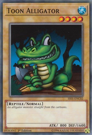 Toon Alligator [SS01-ENC02] Common | Exor Games Bridgewater