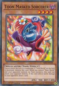 Toon Masked Sorcerer [SS01-ENC05] Common | Exor Games Bridgewater