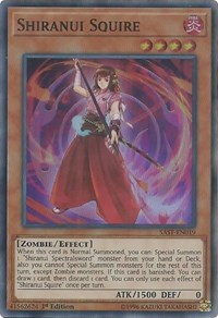 Shiranui Squire [SAST-EN019] Super Rare | Exor Games Bridgewater