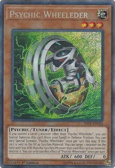 Psychic Wheeleder [SAST-EN024] Secret Rare | Exor Games Bridgewater