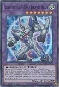 Elemental HERO Brave Neos [SAST-EN035] Super Rare | Exor Games Bridgewater