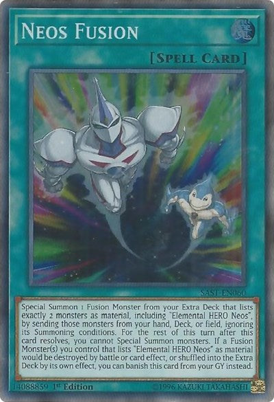 Neos Fusion [SAST-EN060] Super Rare | Exor Games Bridgewater