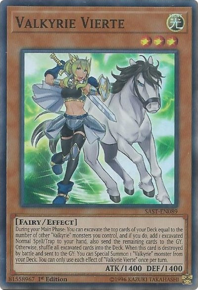 Valkyrie Vierte [SAST-EN089] Super Rare | Exor Games Bridgewater