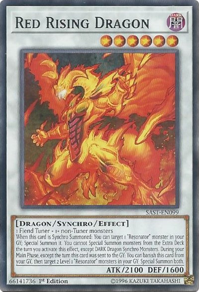 Red Rising Dragon [SAST-EN099] Common | Exor Games Bridgewater