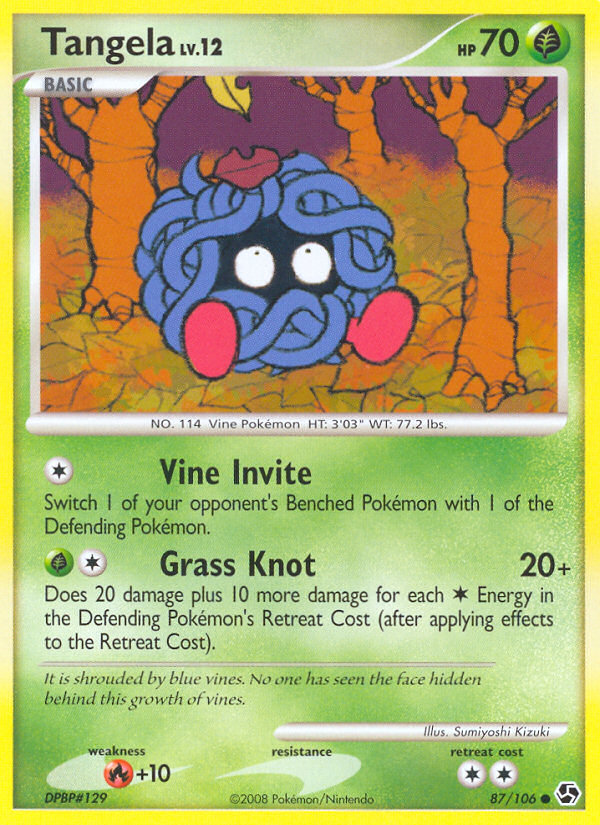 Tangela (87/106) [Diamond & Pearl: Great Encounters] | Exor Games Bridgewater