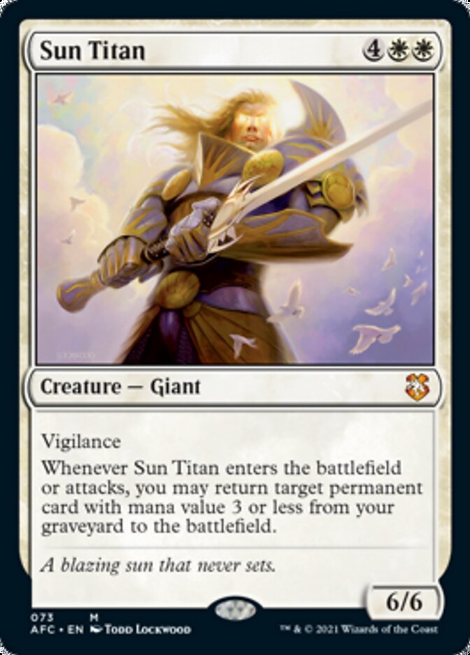 Sun Titan [Dungeons & Dragons: Adventures in the Forgotten Realms Commander] | Exor Games Bridgewater