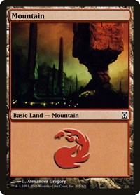 Mountain [Time Spiral] | Exor Games Bridgewater