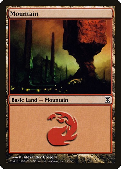 Mountain [Time Spiral] | Exor Games Bridgewater