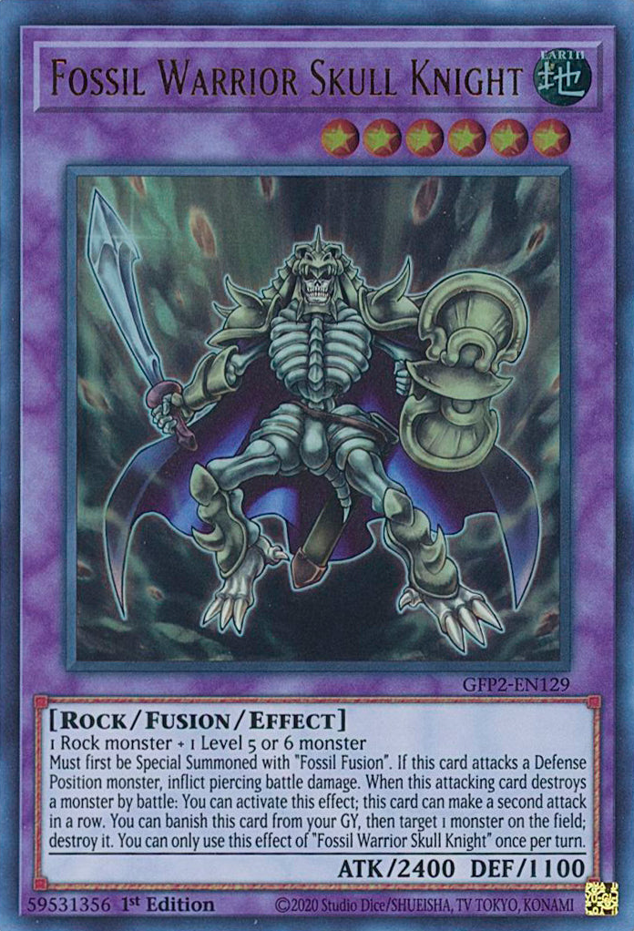 Fossil Warrior Skull Knight [GFP2-EN129] Ultra Rare | Exor Games Bridgewater