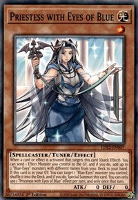 Priestess with Eyes of Blue [LDS2-EN007] Common | Exor Games Bridgewater