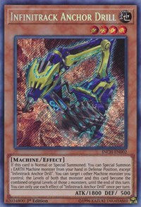 Infinitrack Anchor Drill [INCH-EN002] Secret Rare | Exor Games Bridgewater