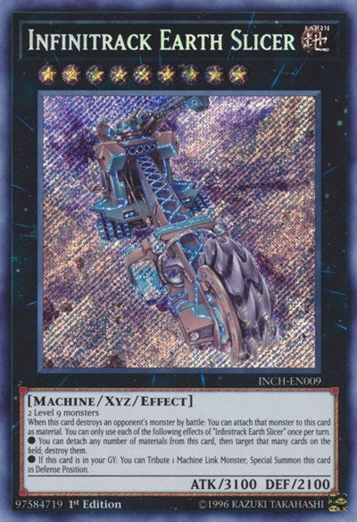Infinitrack Earth Slicer [INCH-EN009] Secret Rare | Exor Games Bridgewater