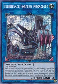 Infinitrack Fortress Megaclops [INCH-EN011] Secret Rare | Exor Games Bridgewater