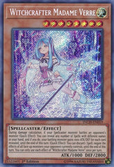 Witchcrafter Madame Verre [INCH-EN019] Secret Rare | Exor Games Bridgewater