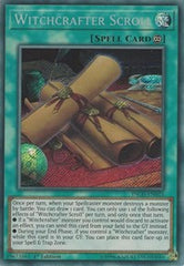 Witchcrafter Scroll [INCH-EN025] Secret Rare | Exor Games Bridgewater