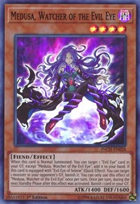 Medusa, Watcher of the Evil Eye [INCH-EN028] Super Rare | Exor Games Bridgewater