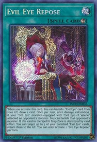 Evil Eye Repose [INCH-EN036] Secret Rare | Exor Games Bridgewater