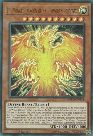 The Winged Dragon of Ra - Immortal Phoenix [DUPO-EN046] Ultra Rare | Exor Games Bridgewater