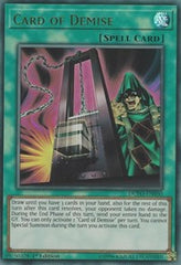 Card of Demise [DUPO-EN050] Ultra Rare | Exor Games Bridgewater